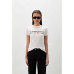 Fashion, accesorii si bijuterii - Femei - Imbracaminte femei - Tricouri si topuri femei - Tricou dama Love Moschino 101699 M INTL Alb - Infinity.ro