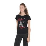 Fashion, accesorii si bijuterii - Femei - Imbracaminte femei - Tricouri si topuri femei - Tricou dama Love Moschino 101692 M INTL Negru - Infinity.ro