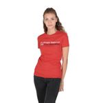 Fashion, accesorii si bijuterii - Femei - Imbracaminte femei - Tricouri si topuri femei - Tricou dama Love Moschino 101700 S INTL Rosu - Infinity.ro