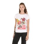 Fashion, accesorii si bijuterii - Femei - Imbracaminte femei - Tricouri si topuri femei - Tricou dama Love Moschino Cartoon Graphic Tee M INTL Alb - Infinity.ro