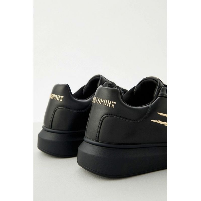 Fashion, accesorii si bijuterii - Femei - Incaltaminte femei - Sneakers si tenisi femei - Pantofi sport dama Plein Sport DIPS1500 36 EU Negru - Infinity.ro