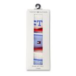 Fashion, accesorii si bijuterii - Copii - Lenjerie si pijamale copii - Sosete si dresuri copii - Set 3 perechi sosete scurte copii Tommy Hilfiger 701236341 Albastru deschis 11-14 EU - Infinity.ro