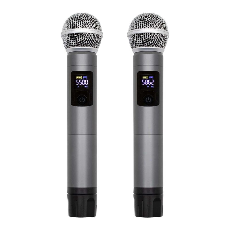 TV, Audio-Video si Foto - Audio profesionale - Microfoane profesionale - Set 2 microfoane fara fir SAL MVN 600 - Infinity.ro