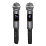 TV, Audio-Video si Foto - Audio profesionale - Microfoane profesionale - Set 2 microfoane fara fir SAL MVN 600 - Infinity.ro