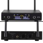 TV, Audio-Video si Foto - Audio profesionale - Microfoane profesionale - Set 2 microfoane fara fir SAL MVN 600 - Infinity.ro