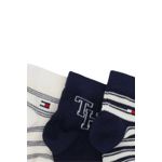 Fashion, accesorii si bijuterii - Copii - Lenjerie si pijamale copii - Sosete si dresuri copii - Set 3 perechi sosete scurte copii Tommy Hilfiger 701236342 Bleumarin 19-22 EU - Infinity.ro