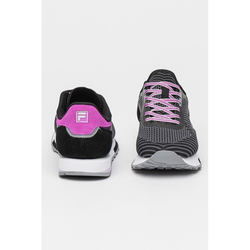 Fashion, accesorii si bijuterii - Femei - Incaltaminte femei - Sneakers si tenisi femei - Pantofi sport Fila cu insertii din piele intoarsa Retronique 22 37 EU Multicolor - Infinity.ro