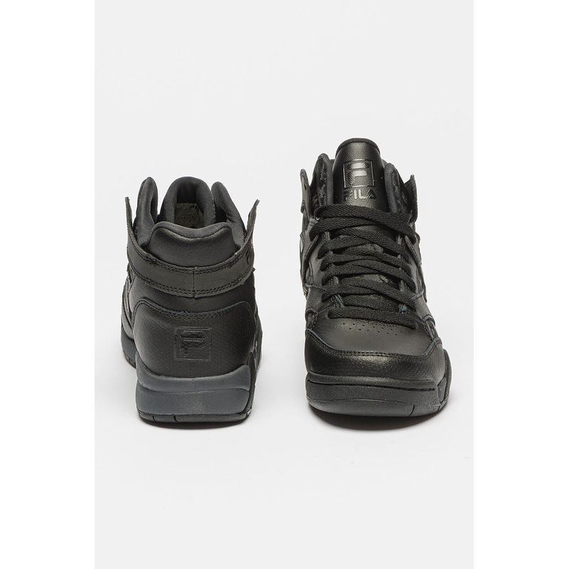 Fashion, accesorii si bijuterii - Femei - Incaltaminte femei - Sneakers si tenisi femei - Pantofi sport Fila cu insertii de piele peliculizata M-Squad 37 EU Negru - Infinity.ro