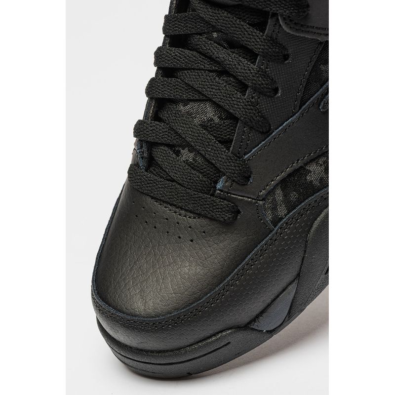 Fashion, accesorii si bijuterii - Femei - Incaltaminte femei - Sneakers si tenisi femei - Pantofi sport Fila cu insertii de piele peliculizata M-Squad 37 EU Negru - Infinity.ro