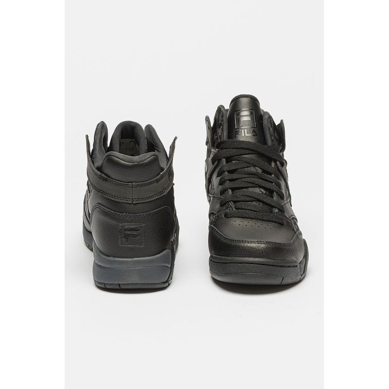 Fashion, accesorii si bijuterii - Femei - Incaltaminte femei - Sneakers si tenisi femei - Pantofi sport Fila cu insertii de piele peliculizata M-Squad 36 EU Negru - Infinity.ro