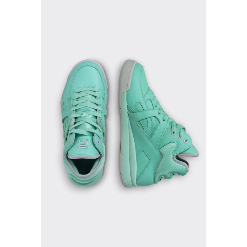 Fashion, accesorii si bijuterii - Femei - Incaltaminte femei - Sneakers si tenisi femei - Pantofi sport Fila Cage Mid 37 EU Turcoaz - Infinity.ro