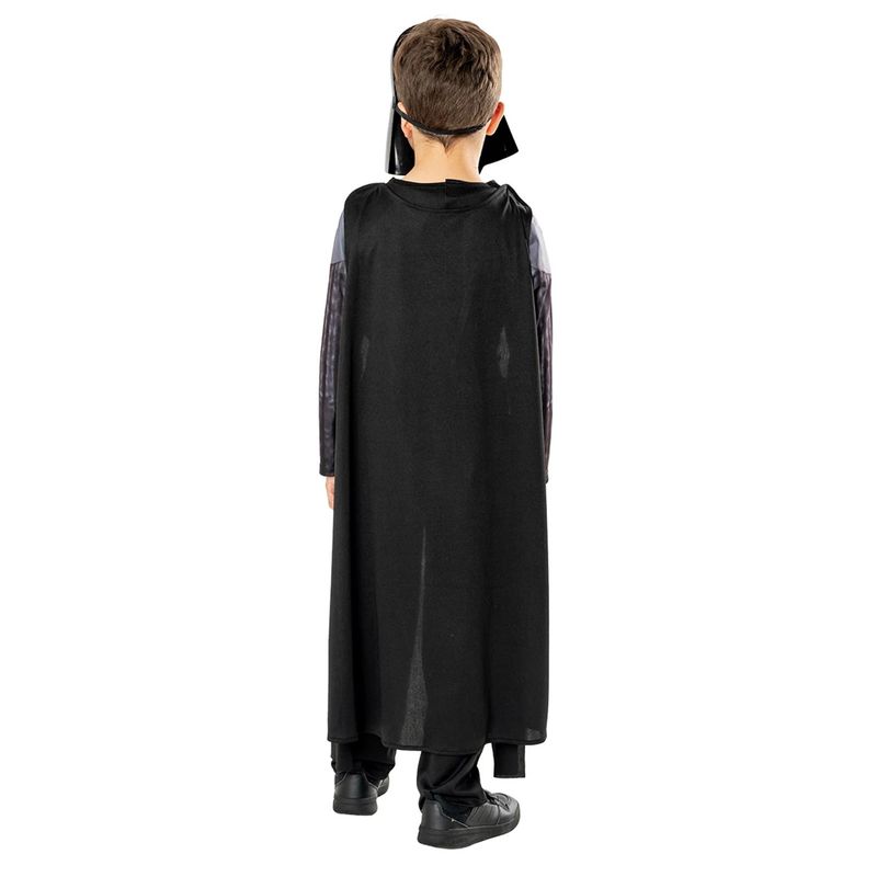 Jucarii, Copii si Bebe - Jucarii si jocuri - Jucarii de rol - Masti si costume copii - Costum Darth Vader Deluxe Star Wars cu pelerina pentru copii 3-4 ani 98-104 cm - Infinity.ro