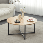 Casa si Gradina - Mobilier - Mese si birouri - Masute de cafea - Masuta de cafea, stejar / negru, SAFRON - Infinity.ro