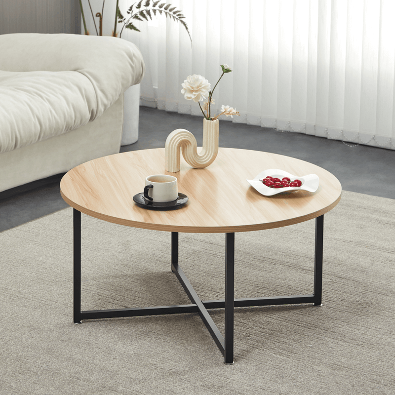 Casa si Gradina - Mobilier - Mese si birouri - Masute de cafea - Masuta de cafea, stejar / negru, SAFRON - Infinity.ro