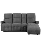 Casa si Gradina - Mobilier - Canapele si coltare - Coltare - Set Coltar reglabil, gri inchis, dreapta, TROJAN ROH - Infinity.ro