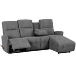 Casa si Gradina - Mobilier - Canapele si coltare - Coltare - Set Coltar reglabil, gri inchis, dreapta, TROJAN ROH - Infinity.ro