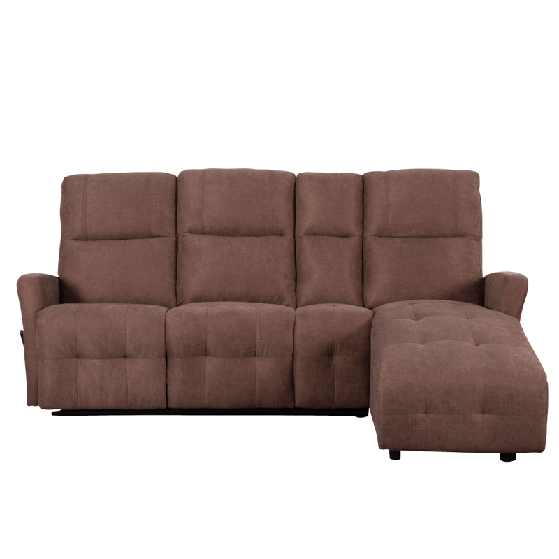 Casa si Gradina - Mobilier - Canapele si coltare - Coltare - Set Coltar reglabil, maro, dreapta, TROJAN ROH - Infinity.ro