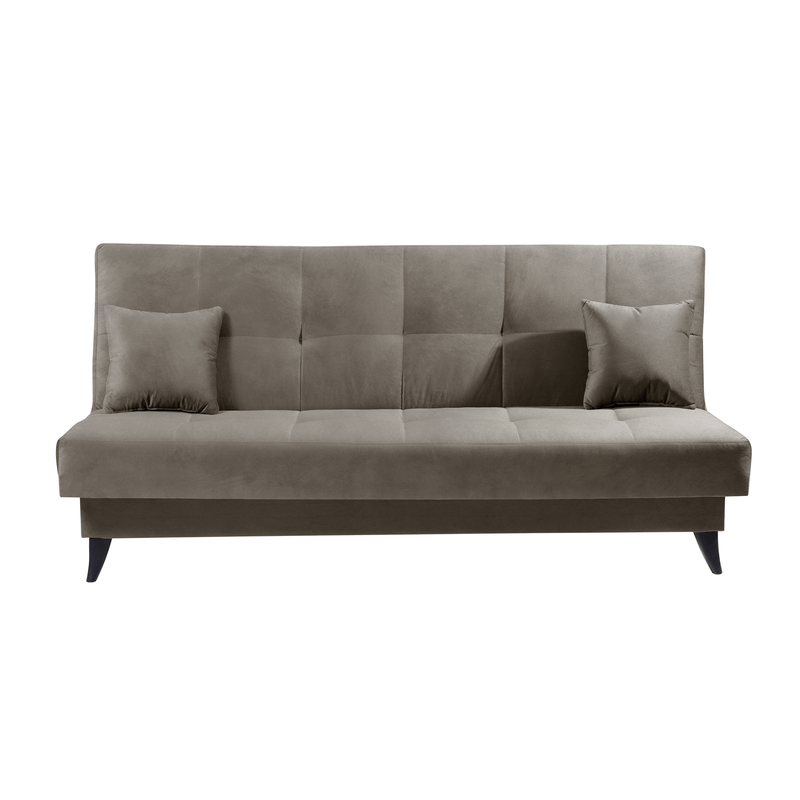 Casa si Gradina - Mobilier - Canapele si coltare - Canapele - Canapea extensibila cu spatiu depozitare, gri-bej Taupe, URGO - Infinity.ro