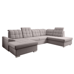 Casa si Gradina - Mobilier - Canapele si coltare - Canapele - Canapea extensibila, gri-bej Taupe, dreapta, OREO U - Infinity.ro