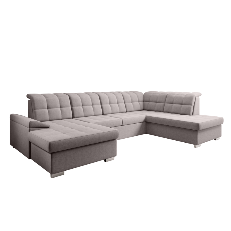 Casa si Gradina - Mobilier - Canapele si coltare - Canapele - Canapea extensibila, gri-bej Taupe, dreapta, OREO U - Infinity.ro