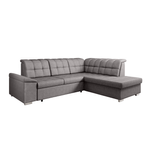 Casa si Gradina - Mobilier - Canapele si coltare - Canapele - Canapea extensibila, gri-maroniu, dreapta, OREO ROH - Infinity.ro