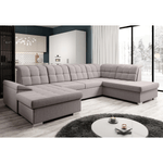 Casa si Gradina - Mobilier - Canapele si coltare - Canapele - Canapea extensibila, gri-bej Taupe, dreapta, OREO U - Infinity.ro