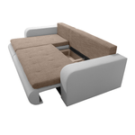 Casa si Gradina - Mobilier - Canapele si coltare - Canapele - Canapea extensibila, alb/maro, dreapta, BURAN ROH - Infinity.ro