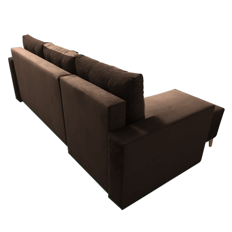 Casa si Gradina - Mobilier - Canapele si coltare - Canapele - Canapea extensibila, maro, stanga, BLEKY ROH - Infinity.ro