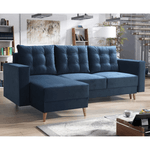 Casa si Gradina - Mobilier - Canapele si coltare - Canapele - Canapea extensibila, albastru, stanga, BLEKY ROH - Infinity.ro