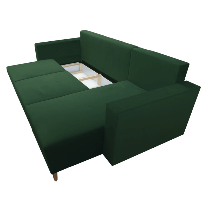 Casa si Gradina - Mobilier - Canapele si coltare - Canapele - Canapea extensibila, verde, dreapta, BLEKY ROH - Infinity.ro