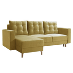 Casa si Gradina - Mobilier - Canapele si coltare - Canapele - Canapea extensibila, galben, stanga, BLEKY ROH - Infinity.ro