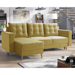 Casa si Gradina - Mobilier - Canapele si coltare - Canapele - Canapea extensibila, galben, stanga, BLEKY ROH - Infinity.ro