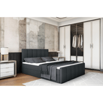 Casa si Gradina - Mobilier - Paturi si accesorii - Paturi - Pat boxspring, 180x200, gri, STAR - Infinity.ro