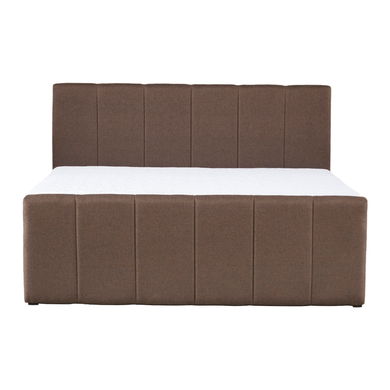 Casa si Gradina - Mobilier - Paturi si accesorii - Paturi - Pat boxspring, 160x200, maro, STAR - Infinity.ro