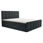 Casa si Gradina - Mobilier - Paturi si accesorii - Paturi - Pat boxspring, 140x200, gri, STAR - Infinity.ro