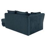 Casa si Gradina - Gradina si terasa - Mobilier exterior - Scaune si sezlonguri gradina - sezlong cu spatiu de depozitare, albastru, stanga, LAMBA - Infinity.ro