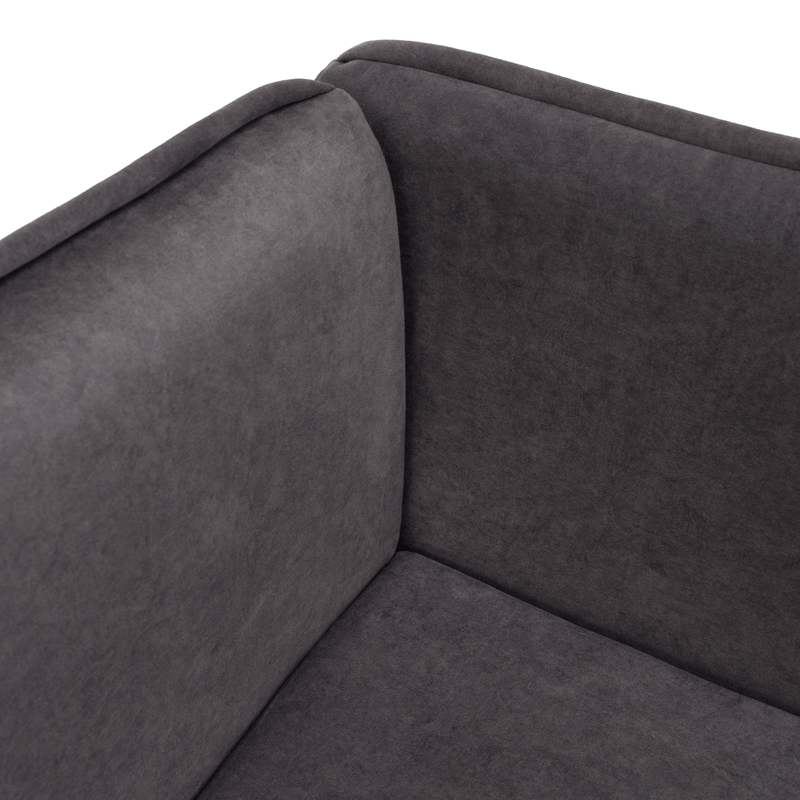 Casa si Gradina - Gradina si terasa - Mobilier exterior - Scaune si sezlonguri gradina - sezlong cu spatiu de depozitare, gri, stanga, LAMBA - Infinity.ro