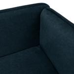 Casa si Gradina - Gradina si terasa - Mobilier exterior - Scaune si sezlonguri gradina - sezlong cu spatiu de depozitare, albastru, dreapta, LAMBA - Infinity.ro