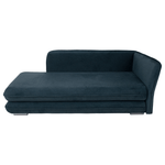 Casa si Gradina - Gradina si terasa - Mobilier exterior - Scaune si sezlonguri gradina - sezlong cu spatiu de depozitare, albastru, dreapta, LAMBA - Infinity.ro