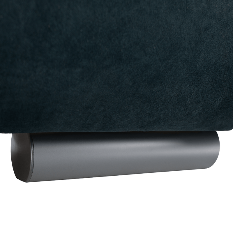 Casa si Gradina - Gradina si terasa - Mobilier exterior - Scaune si sezlonguri gradina - sezlong cu spatiu de depozitare, albastru, dreapta, LAMBA - Infinity.ro