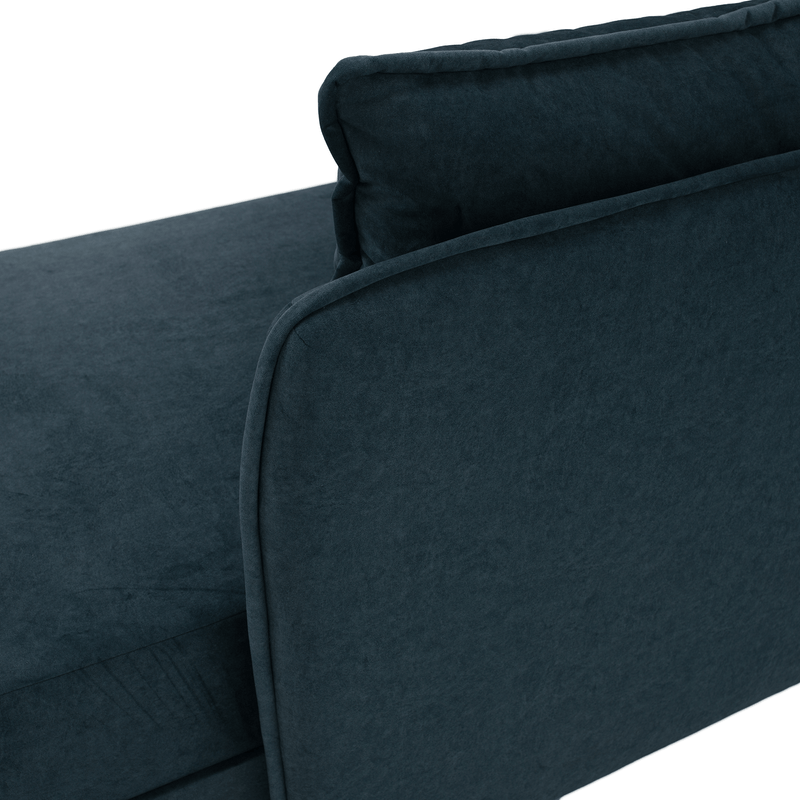 Casa si Gradina - Gradina si terasa - Mobilier exterior - Scaune si sezlonguri gradina - sezlong cu spatiu de depozitare, albastru, stanga, LAMBA - Infinity.ro