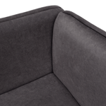 Casa si Gradina - Gradina si terasa - Mobilier exterior - Scaune si sezlonguri gradina - sezlong cu spatiu de depozitare, gri, dreapta, LAMBA - Infinity.ro