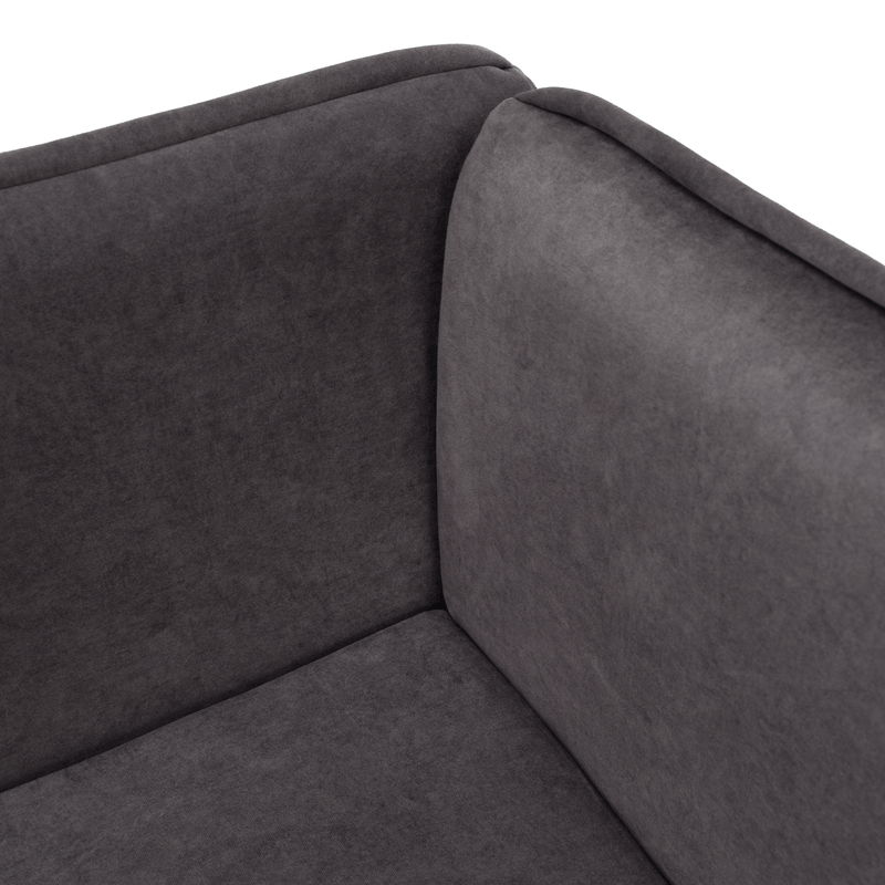 Casa si Gradina - Gradina si terasa - Mobilier exterior - Scaune si sezlonguri gradina - sezlong cu spatiu de depozitare, gri, dreapta, LAMBA - Infinity.ro