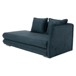 Casa si Gradina - Gradina si terasa - Mobilier exterior - Scaune si sezlonguri gradina - sezlong cu spatiu de depozitare, albastru, dreapta, LAMBA - Infinity.ro