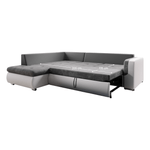 Casa si Gradina - Mobilier - Canapele si coltare - Canapele - Canapea extensibila, alb/gri, stanga, FURUD L ROH - Infinity.ro