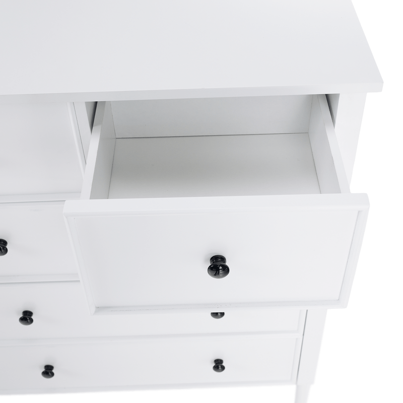 Casa si Gradina - Mobilier - Comode si corpuri - Comode - Comoda, alb/negru, TEANA - Infinity.ro