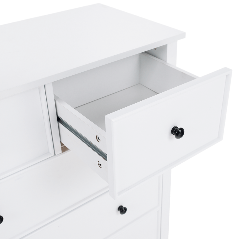 Casa si Gradina - Mobilier - Comode si corpuri - Comode - Comoda, alb/negru, TEANA - Infinity.ro