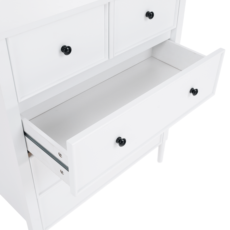 Casa si Gradina - Mobilier - Comode si corpuri - Comode - Comoda, alb/negru, TEANA - Infinity.ro