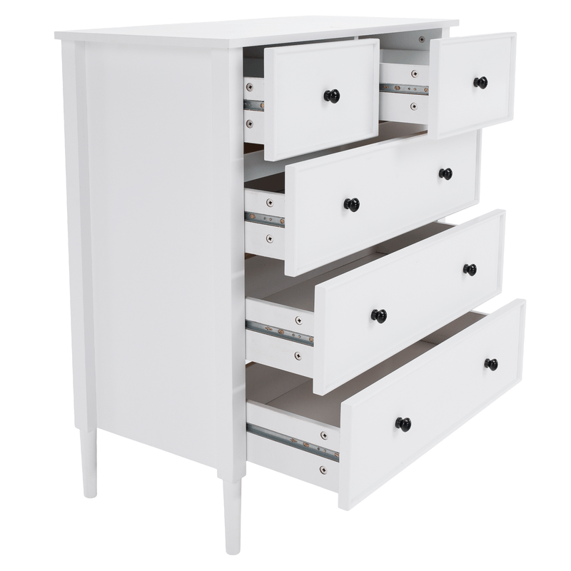 Casa si Gradina - Mobilier - Comode si corpuri - Comode - Comoda, alb/negru, TEANA - Infinity.ro