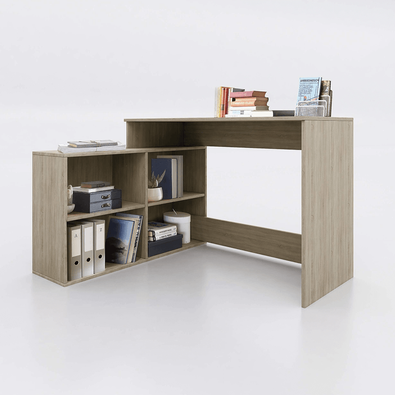 Casa si Gradina - Mobilier - Mese si birouri - Birouri - Birou PC, stejar sonoma, universal, KORNER 2 NEW - Infinity.ro